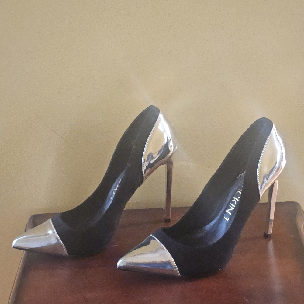 Mackin J 226-2 Fashion Pointed Cap Toe High Heel Pumps Size 11